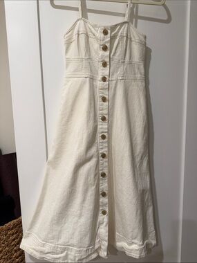 Universal Thread White Jean Dress